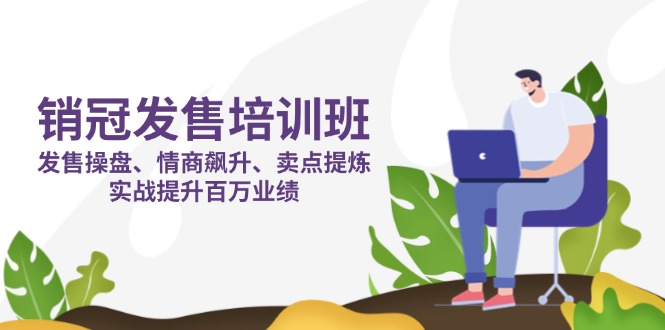 (14203期)销冠 发售培训班:发售 操盘+情商 飙升+卖点 提炼,实战提升百万业绩-青年云网创—高质量项目商城